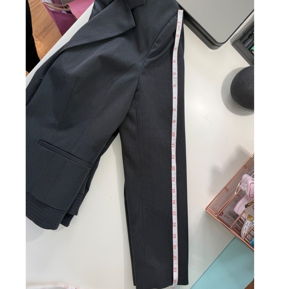 Halogen Womens Gray‎ Two Button Blazer Jacket Size 8P - Picture 10 of 10